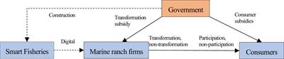 Analyzing the evolutionary game of subsidies’ strategy in the digitization of marine ranch: a theoretical framework